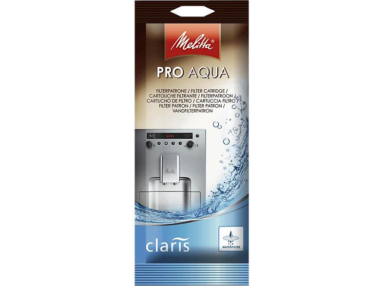 Cartuccia Filtrante Melitta Pro Aqua 192830: Riduce Calcare E Migliora Il Gusto Del Caffè, Per Sistemi Claris