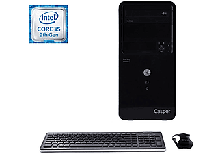 CASPER N1H.940F-8D45T-I5/9400F - 8GB RAM-240GB SSD-2GB AMD R5- Windows 10 PC