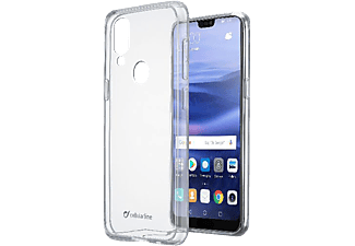 CELLULARLINE Clear Duo - Custodia per cellulare (Adatto per modello: Huawei P20 Lite)