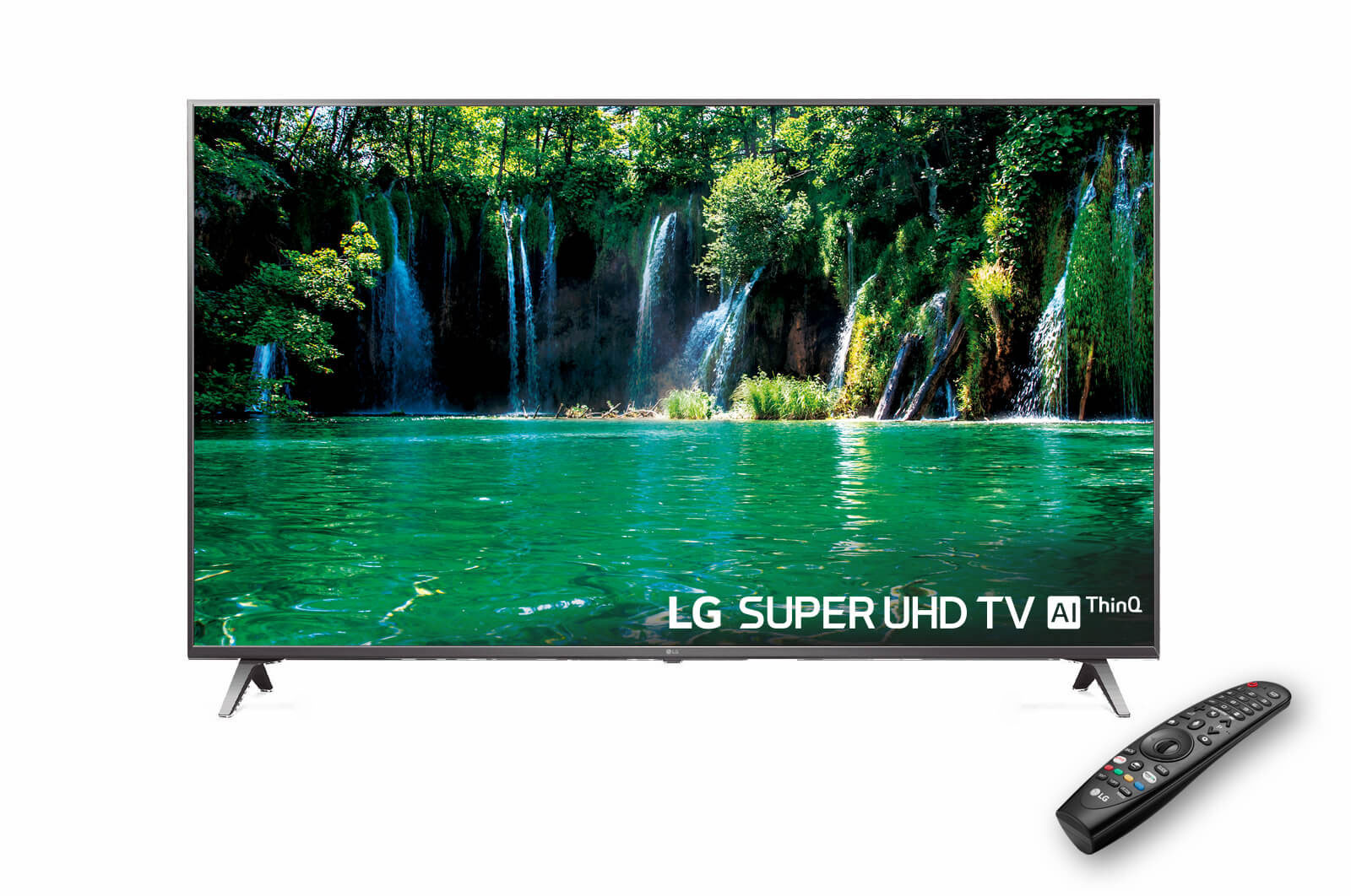 TV LED 55" - LG 55SK8000PLB, SuperUHD 4K 5xHDR, NanoCell, Panel IPS, AI Smart TV ThinQ webOS 4.0,