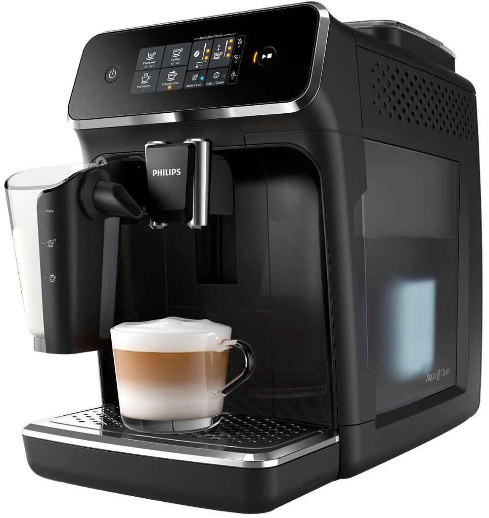 PHILIPS Series 2200 LatteGo EP2231/40 Automata kávéfőző LatteGo tejhabosítóval