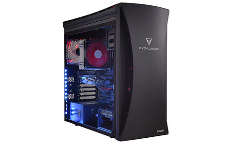 CASPER Excalibur E80Z.970K-B590A-V-i7-9700K-16GB RAM-1TB+240GB SSD- 6GB Nvidia GTX 1060 Gaming PC