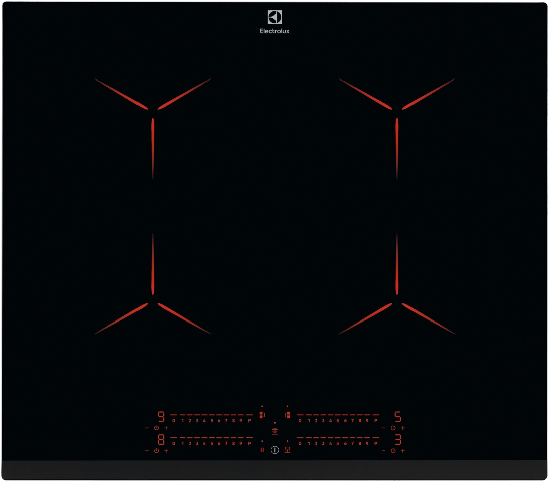 ELECTROLUX EIP6446 Beépíthető indukciós főzőlap, Bridge funkció, Hob2Hood, 60 cm