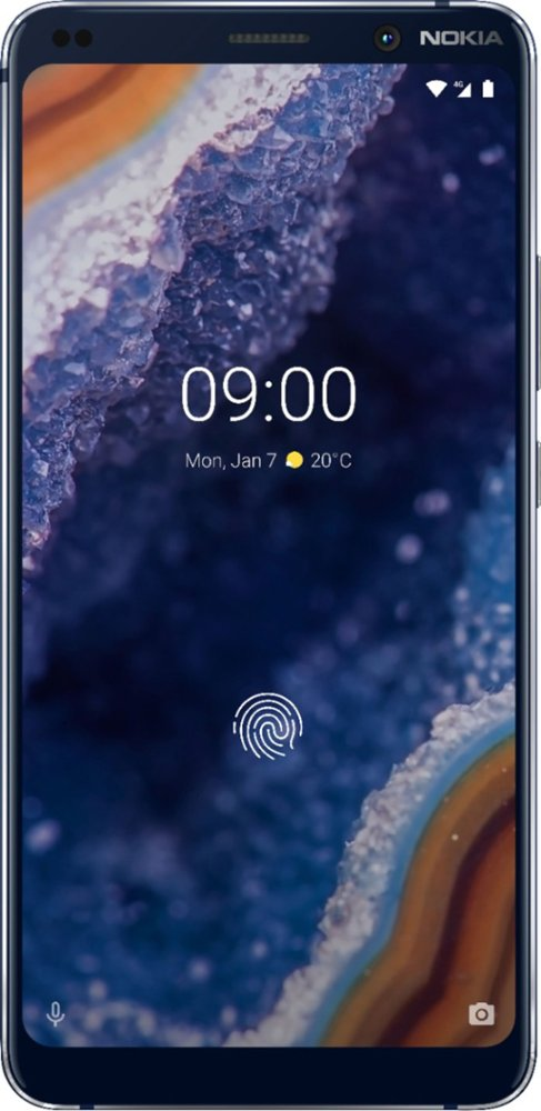 Móvil - Nokia 9, Azul, 128 GB, 6 GB RAM, 5.99", Snapdragon 845, 3320 mAh, Android