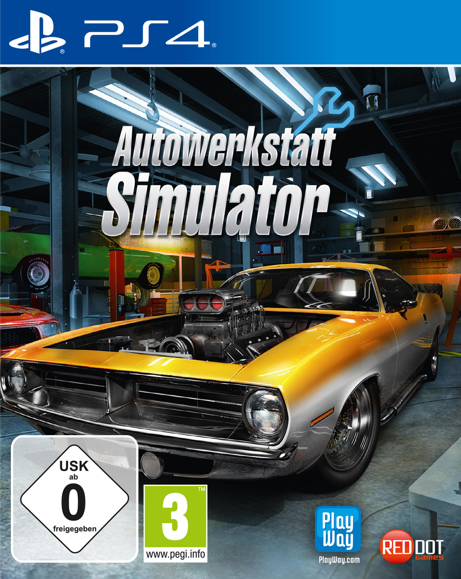 PS4 Autowerkstatt Simulator - [PlayStation 4]
