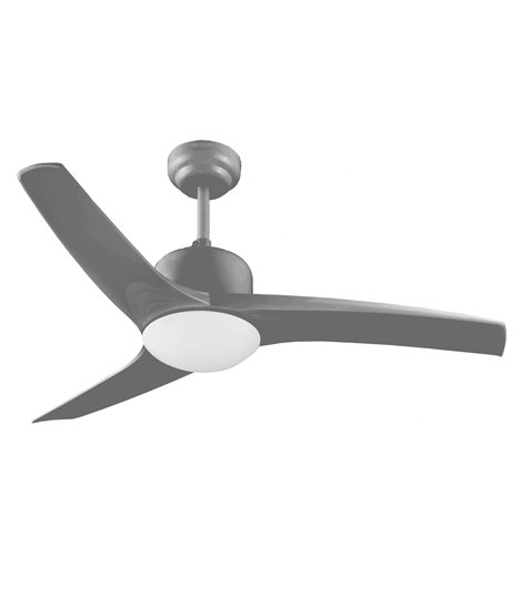 Ventilador de techo - Cecotec ForceSilence Aero 470, 55W, 3 velocidades, Mando a distancia, Metálico