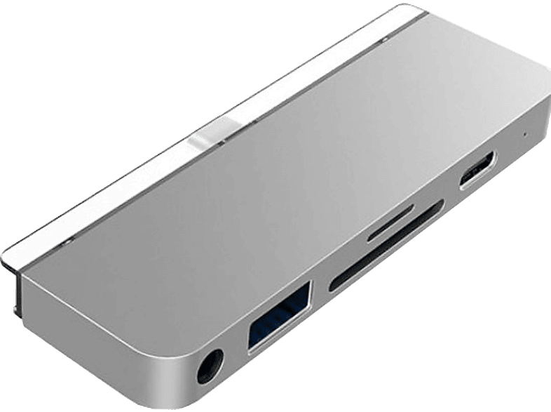 HYPER 6-in-1 USB-C Hub voor Ipad Pro Silver (HD319-SILVER)