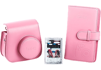 FUJIFILM Instax Mini 9 Bundle - Kameratasche (Pink)