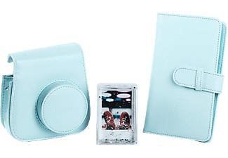 FUJIFILM Instax Mini 9 Bundle - Borsa per fotocamera (Blu)