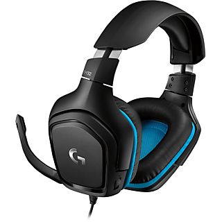 LOGITECH G432  - Gaming Headset, Schwarz/Blau