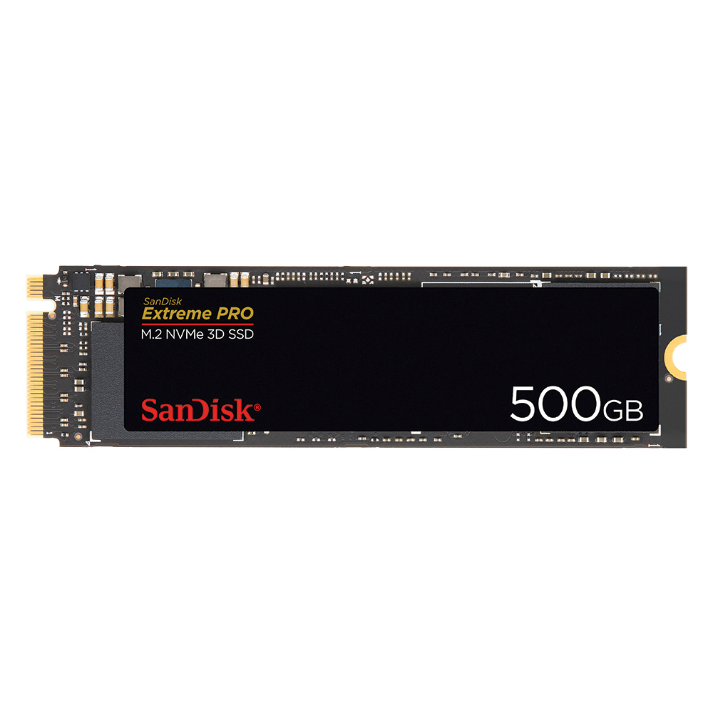 SANDISK Extreme PRO® Festplatte, 500 GB SSD M.2 via PCIe, intern