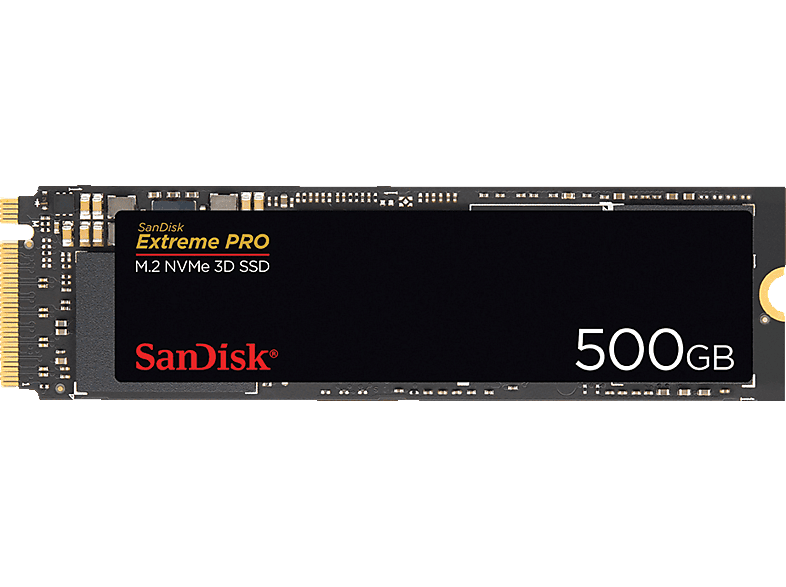 SANDISK Extreme PRO® Speicher, 500 GB SSD M.2, intern