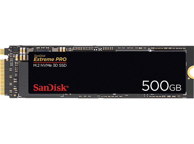 SANDISK Extreme PRO® Speicher, intern 500 M.2, SSD GB