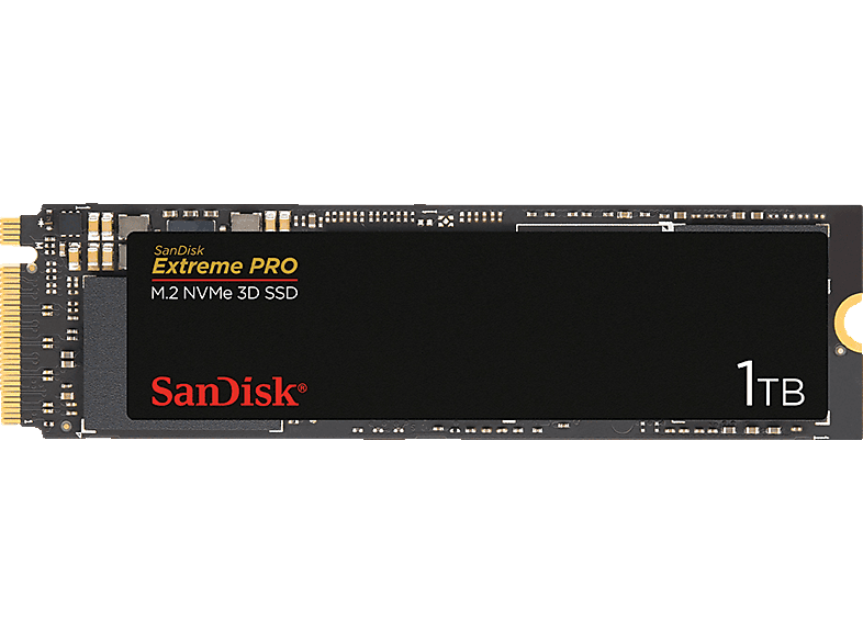 SANDISK Extreme PRO® Speicher, 1 TB SSD M.2, intern