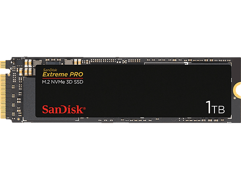 SANDISK Extreme PRO® Speicher, 1 TB SSD M.2, intern 1 Speicher Schwarz kaufen SATURN
