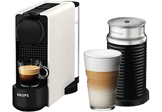 KRUPS Essenza Plus & Aeroccino XN5111 - Machine à café Nespresso® (White)