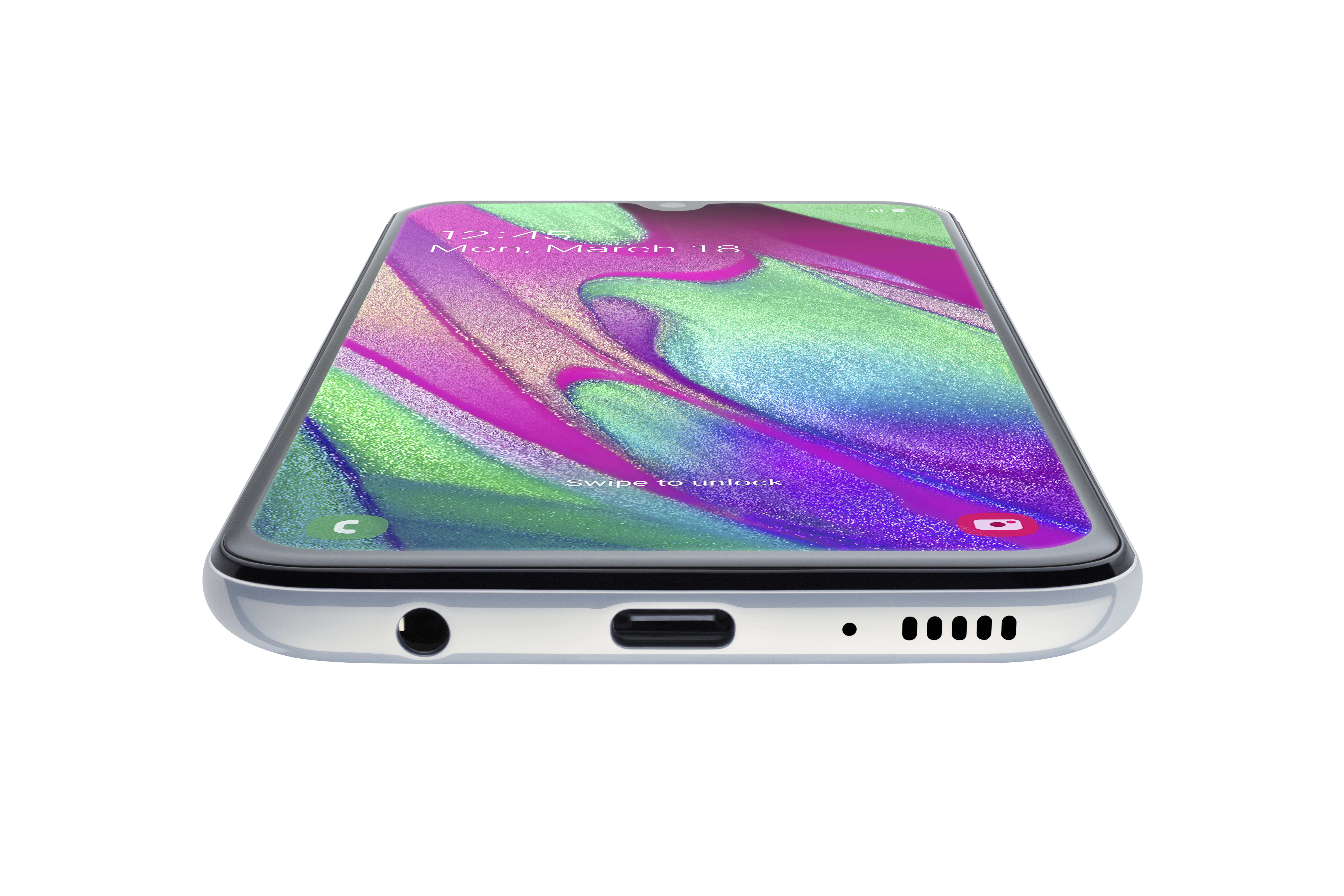 SAMSUNG Galaxy A40 64 GB White Dual SIM