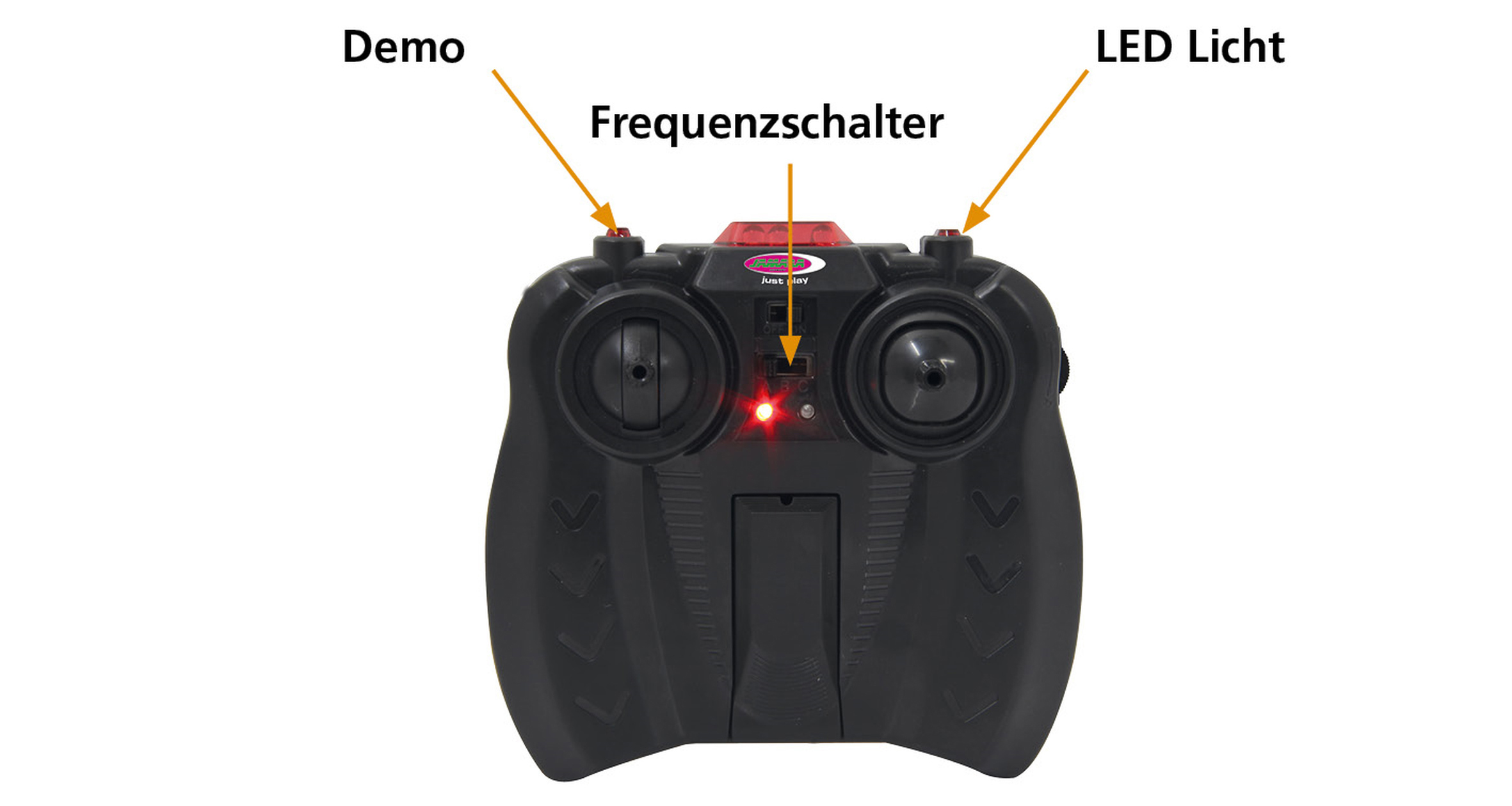 JAMARA KIDS Helox 3+2Kanal Heli R/C Helikopter Weiss/Grün/Schwarz