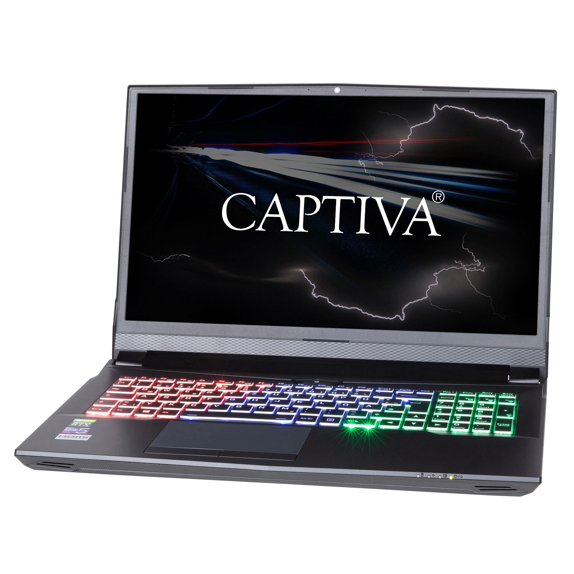 CAPTIVA I49-153 - 16,1 Zoll - Intel® Core™ i5 i5-9600K - 16 GB - 240 GB - NVIDIA GeForce RTX™ 2060 - Windows 10 (64 Bit)