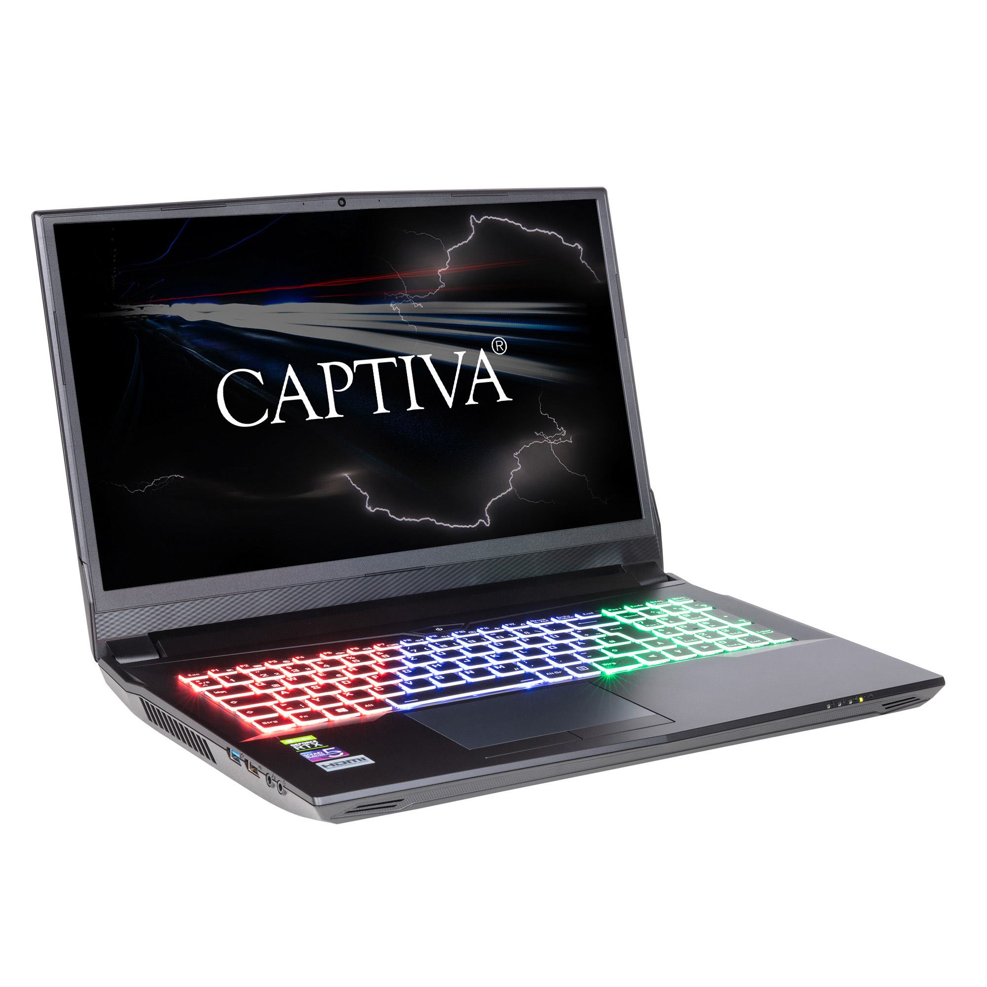 CAPTIVA I49-153 - 16,1 Zoll - Intel® Core™ i5 i5-9600K - 16 GB - 240 GB - NVIDIA GeForce RTX™ 2060 - Windows 10 (64 Bit)