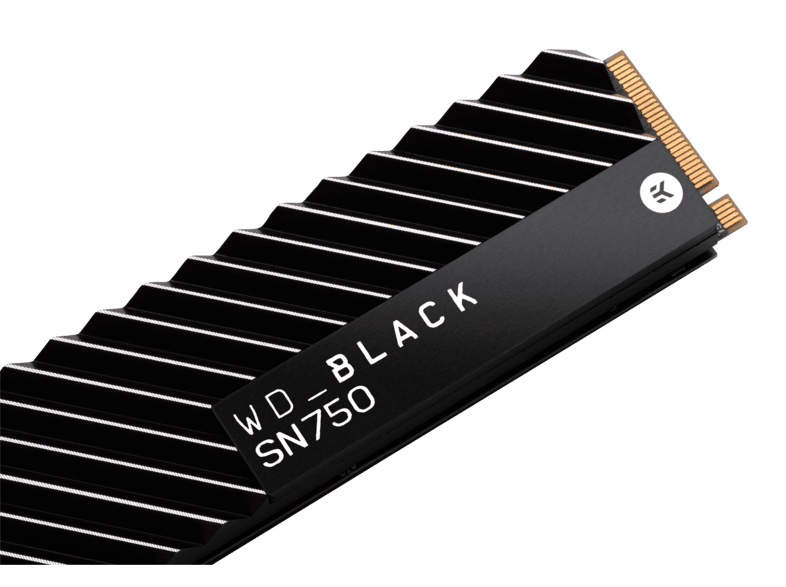 WD BLACK™ SN750 NVMe™ SSD mit Heatsink 500 GB, 500 GB SSD, Interner Speicher, intern WD BLACK™ SN750 NVMe™ SSD mit Heatsink 500 GB, 500 GB SSD, Interner Speicher, intern