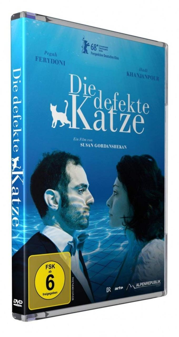 DVD-Hülle mit blauem Cover, Gesichter von zwei Personen und Text auf Deutsch, mit DVD-Logo und Bewertung.