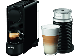 KRUPS Essenza Plus & Aeroccino XN5118 - Macchine a capsule Nespresso® (Black)
