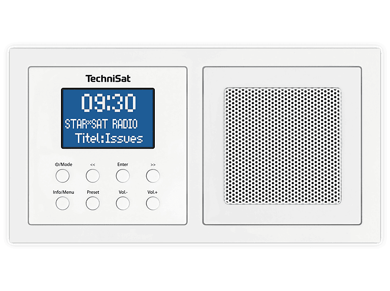 Technisat Inbouwradio Digit Up 1 Bluetooth Dab+ Fm (0001/3900)