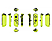 NINTENDO Joy-Con kontroller pár (Neon sárga)