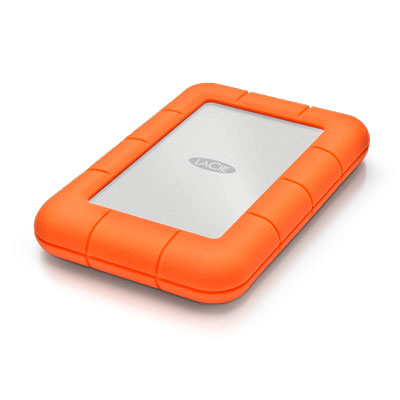 LACIE 1Tb Lacıe 2.5 Inc Usb 3.0 Lac301558 Rugged Mını Taşınabilir Disk Şok,Yağmur Ve Basınç Korumalı