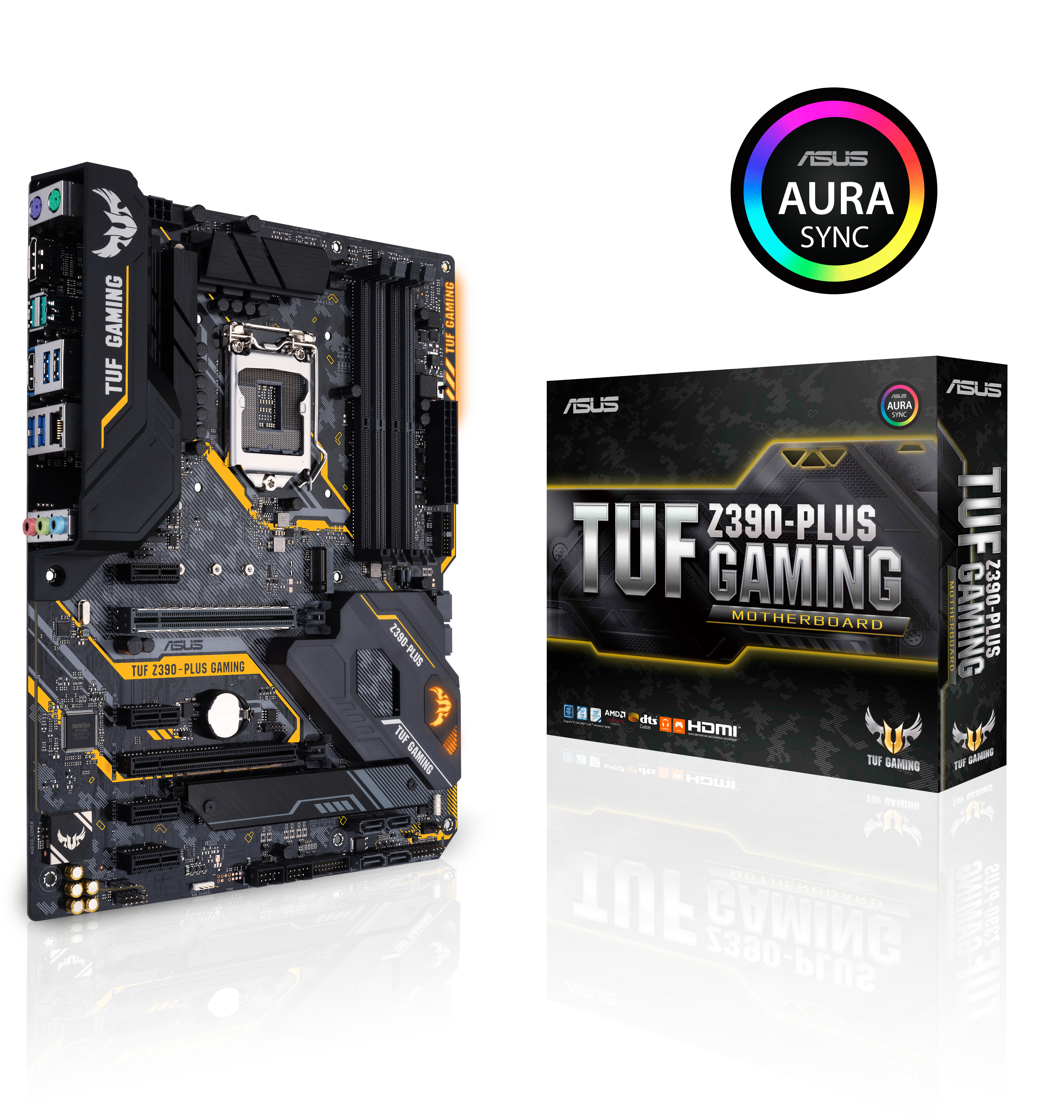 ASUS Tuf Z390-Plus Gamıng Intel Z390 Lga1151 Ddr4 4400 Dp Hdmı