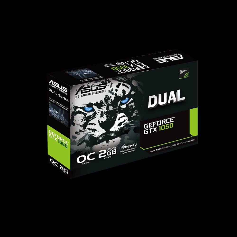 ASUS DUAL-GTX1050-O2G-V2
