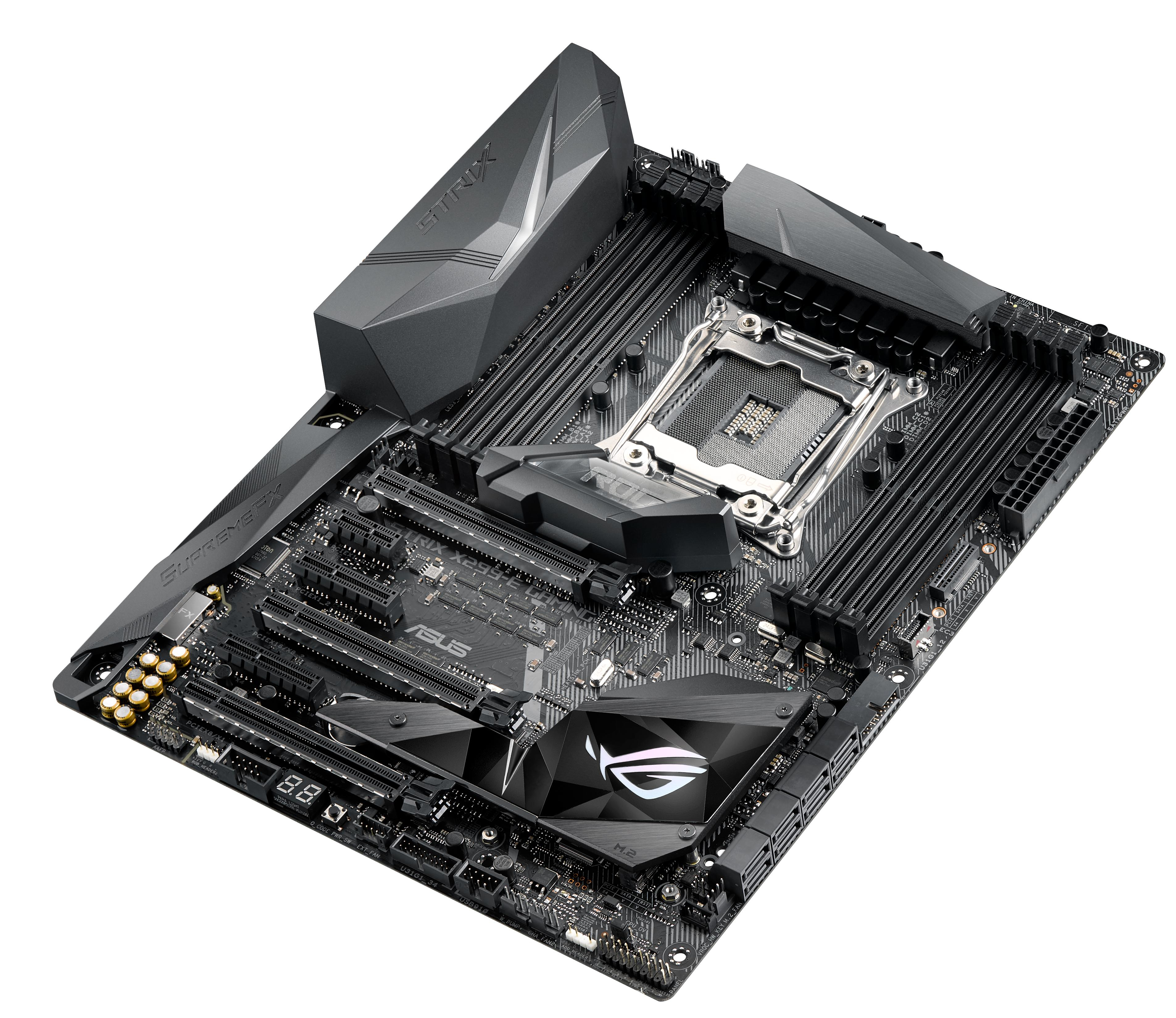 ASUS Rog Strıx X299-E Gamıng Intel X299 Lga 2066 Ddr4 3600 M2 Usb3.1 Wifi Aura Rgb Atx