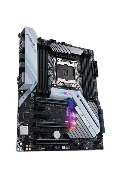 ASUS Prıme X299-A Intel X299 Lga 2066 Ddr4 4000 M2 Usb3.1 Aura Rgb Atx