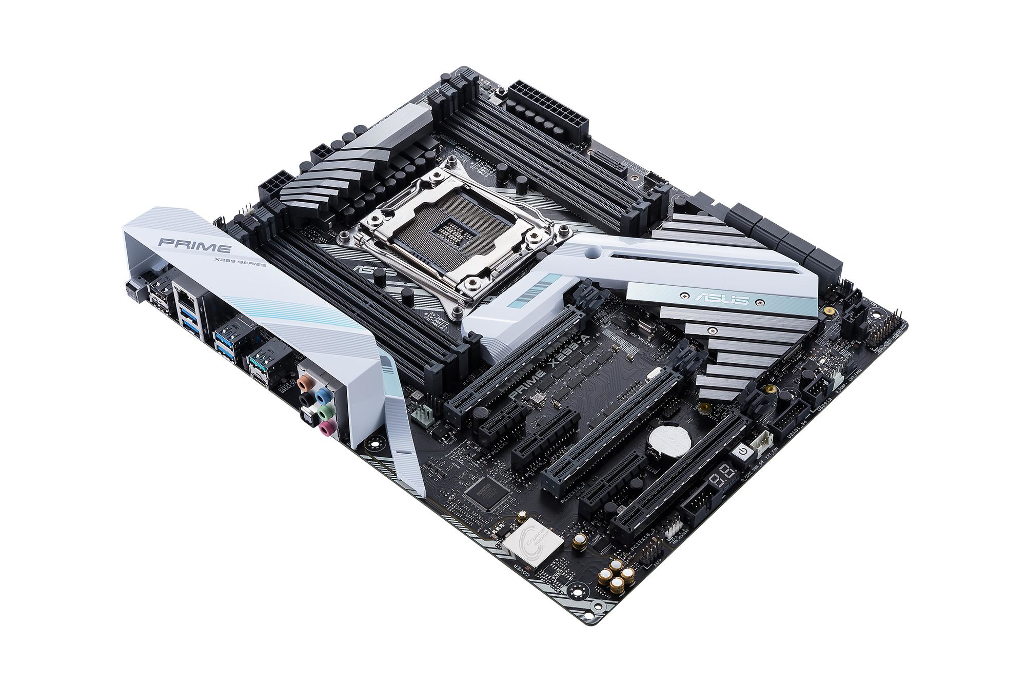 ASUS Prıme X299-A Intel X299 Lga 2066 Ddr4 4000 M2 Usb3.1 Aura Rgb Atx