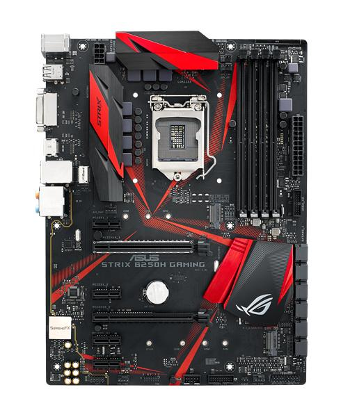ASUS Rog Strıx B250H Gamıng Intel B250 Soket 1151 Ddr4 2400Mhz Anakart