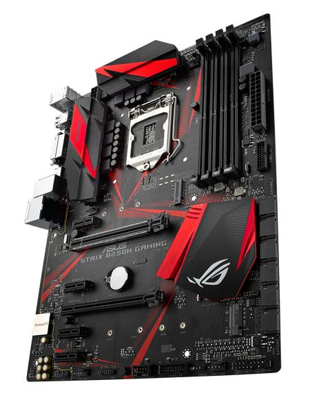 ASUS Rog Strıx B250H Gamıng Intel B250 Soket 1151 Ddr4 2400Mhz Anakart