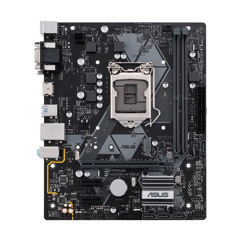 ASUS Prıme H310M-A R2.0 Intel H310 Lga1151 Ddr4 2666 Hdmı Dvı Vga M2 Usb3.1 Matx Anakart