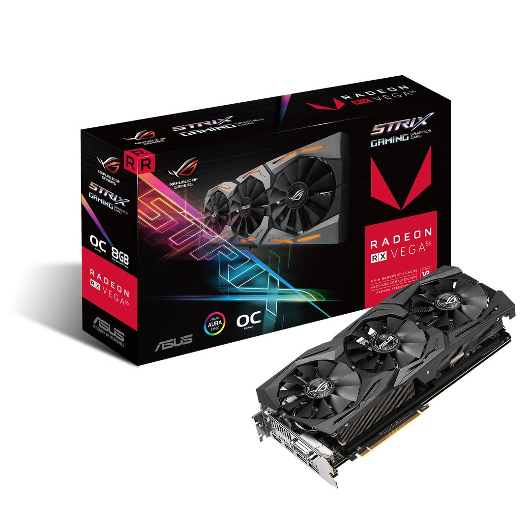ASUS ROG-STRIX-RXVEGA56-O8G-GAMING