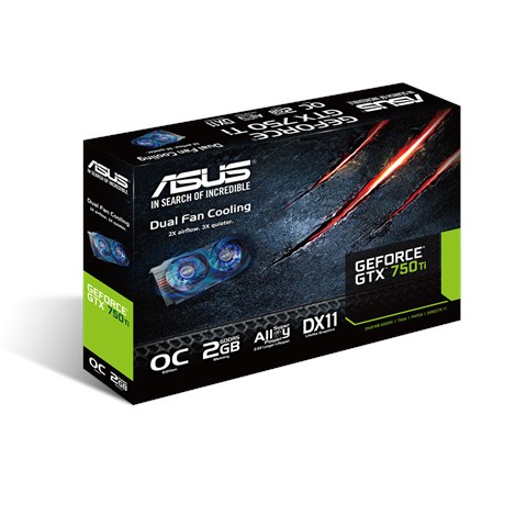ASUS Gtx750Tı-Oc-2Gd5 128B D-Sub 2Dvı Hdmı