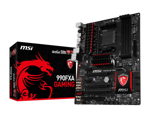 MSI Msı 990Fxa Gamıng Am3+ Ddr3 Glan Sata3 Usb3.1