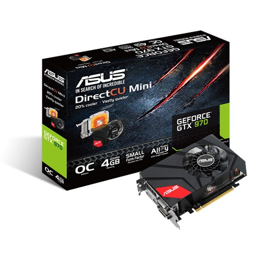 ASUS Gtx970-Dcmoc-4Gd5 256B 2Dvı Hdmı Dp Ekran Kartı