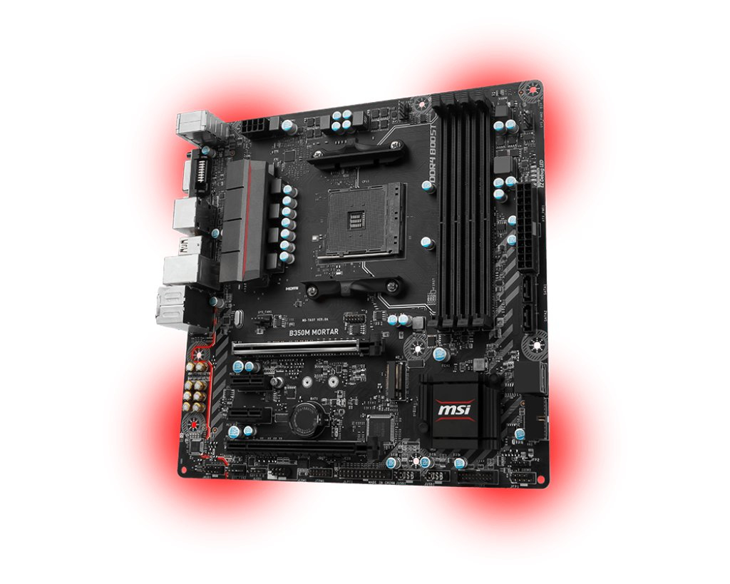MSI B350M MORTAR
