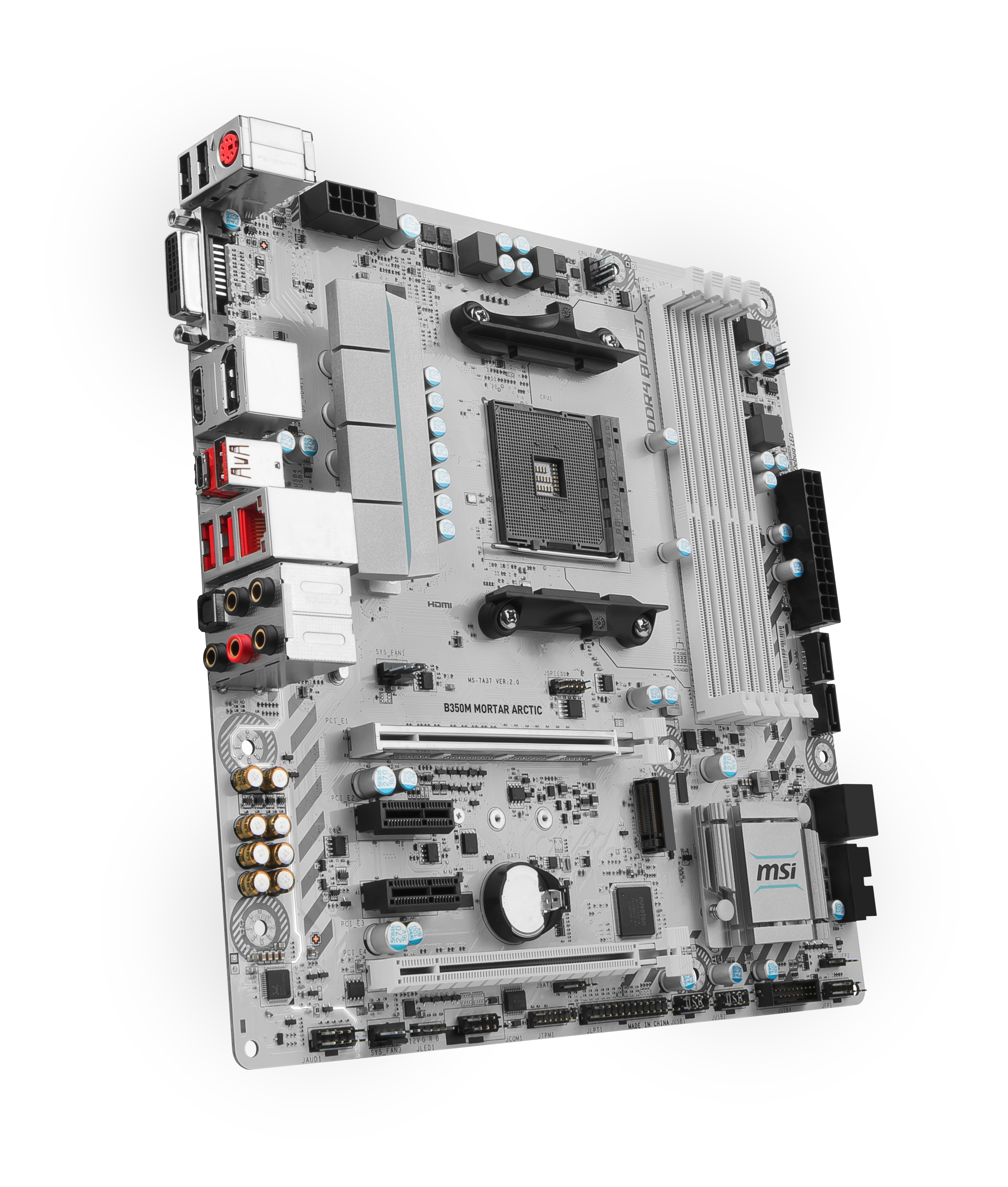 MSI B350M MORTAR ARCTIC