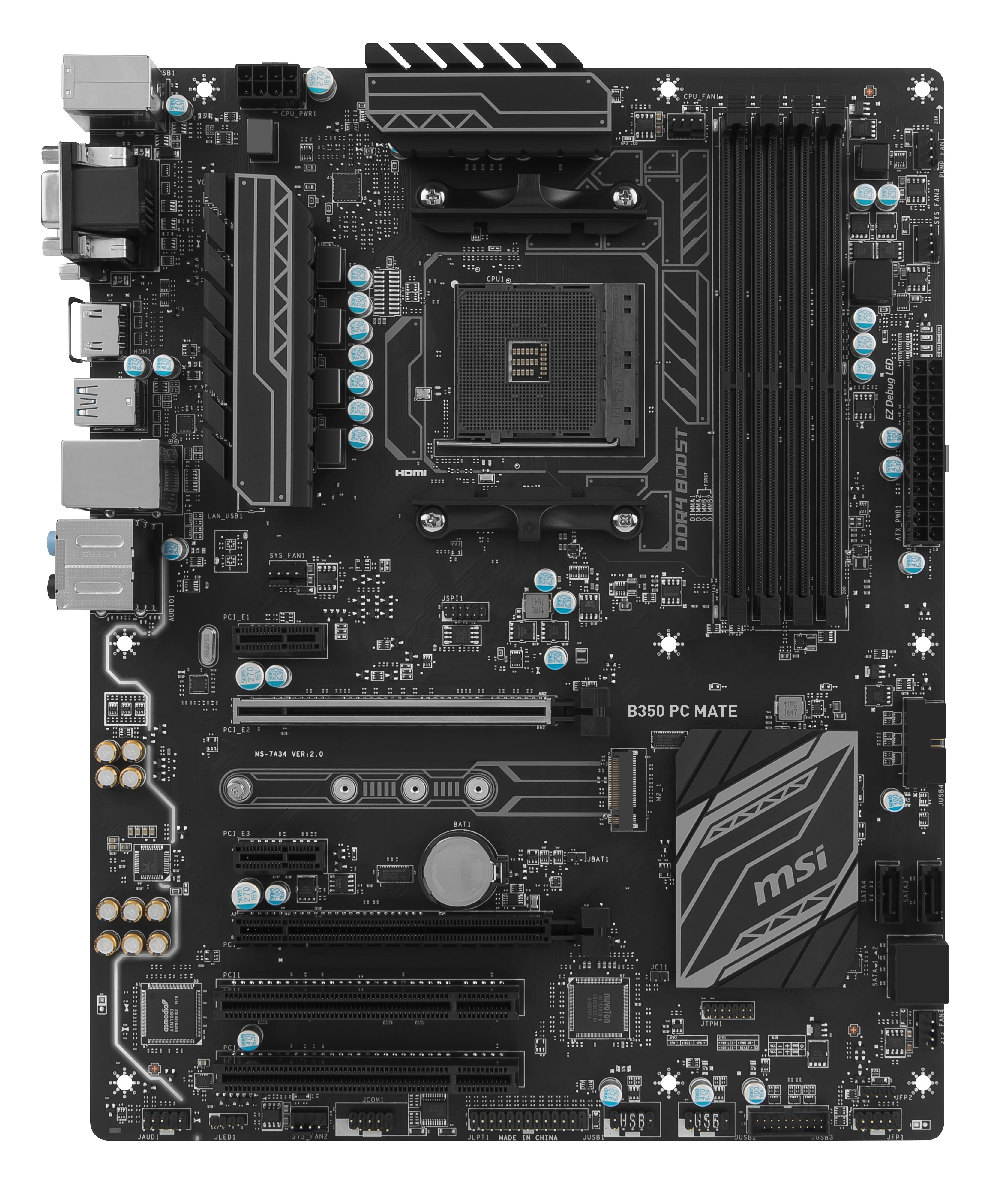 MSI B350 PC MATE
