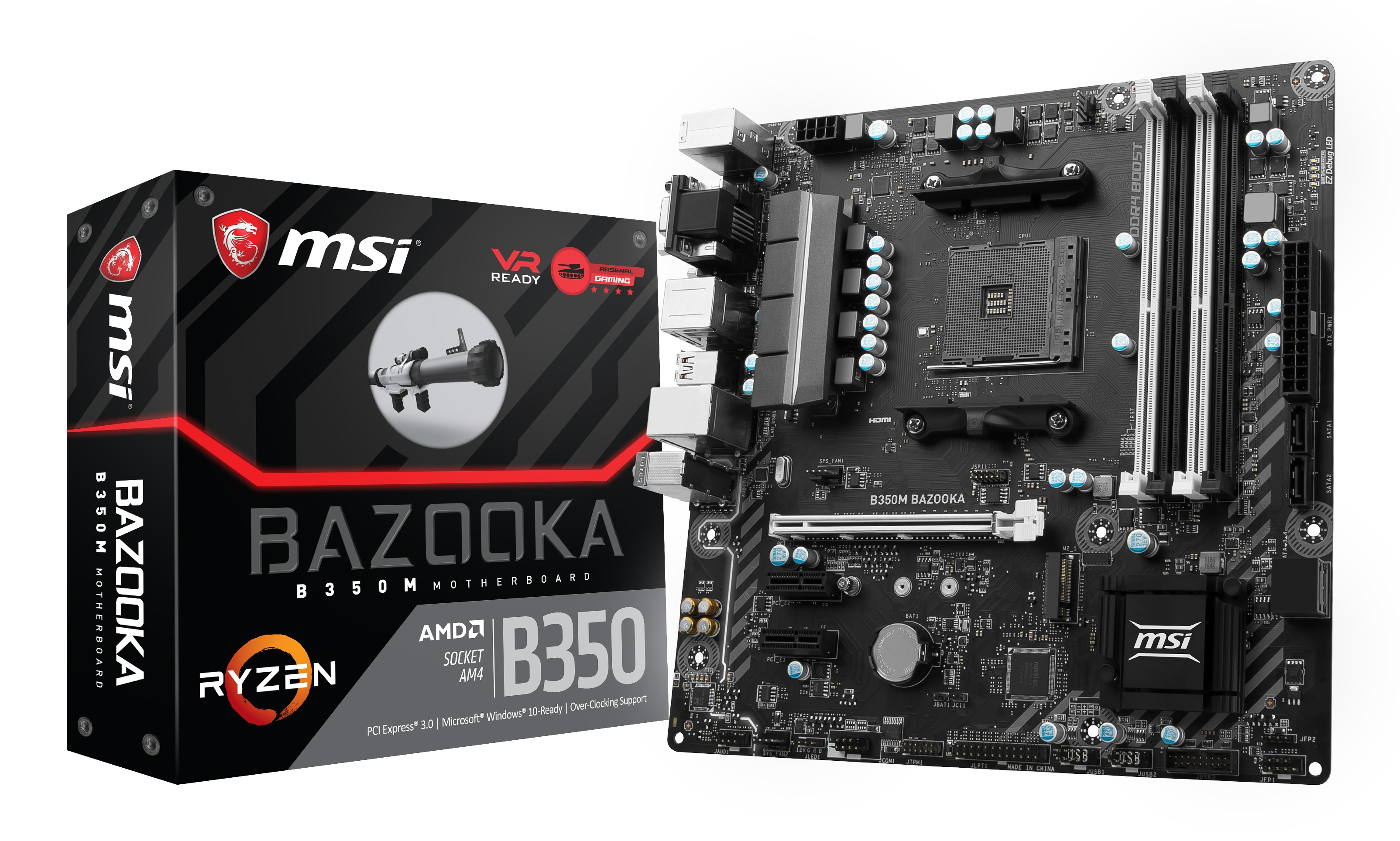 MSI B350M BAZOOKA