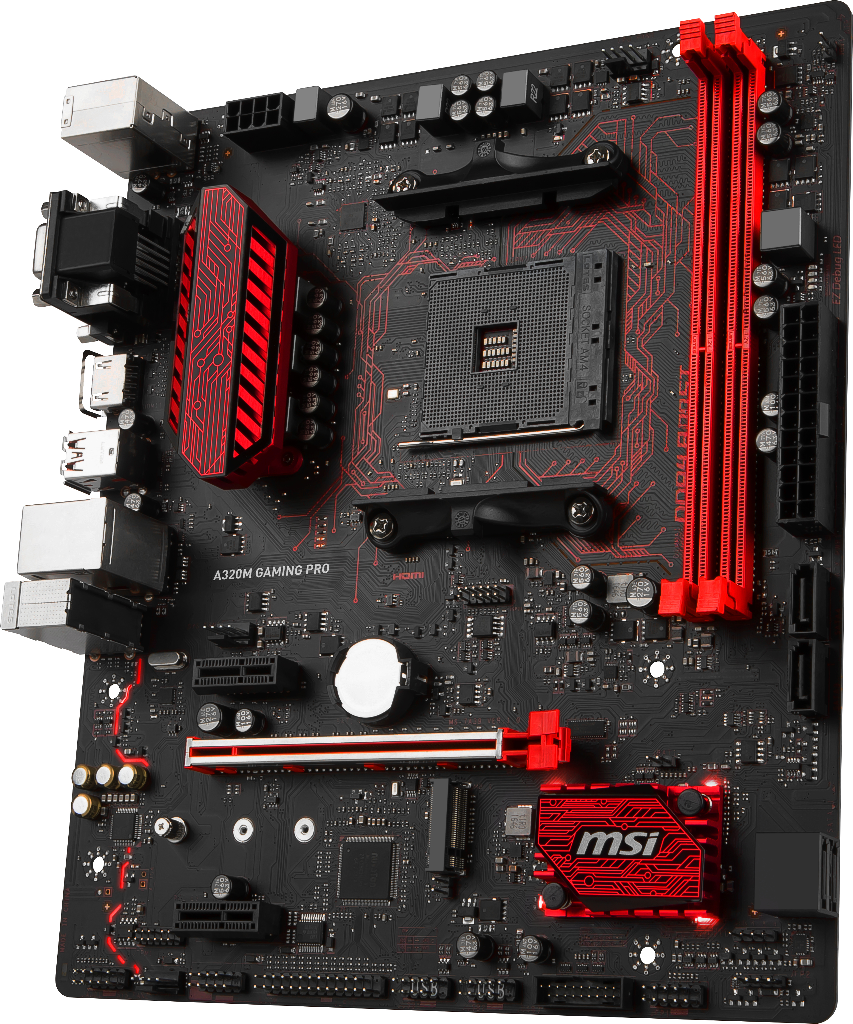 MSI A320M GAMING PRO