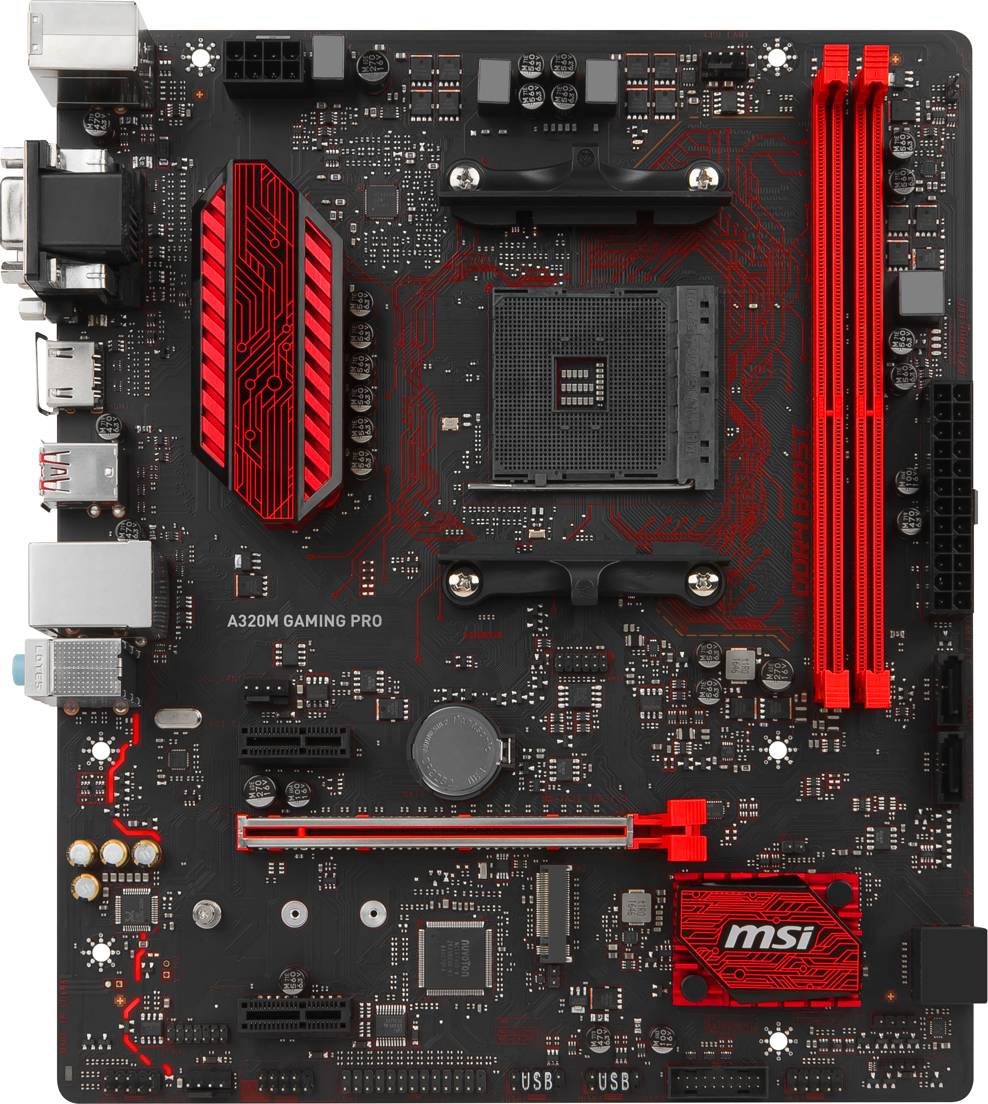 MSI A320M GAMING PRO