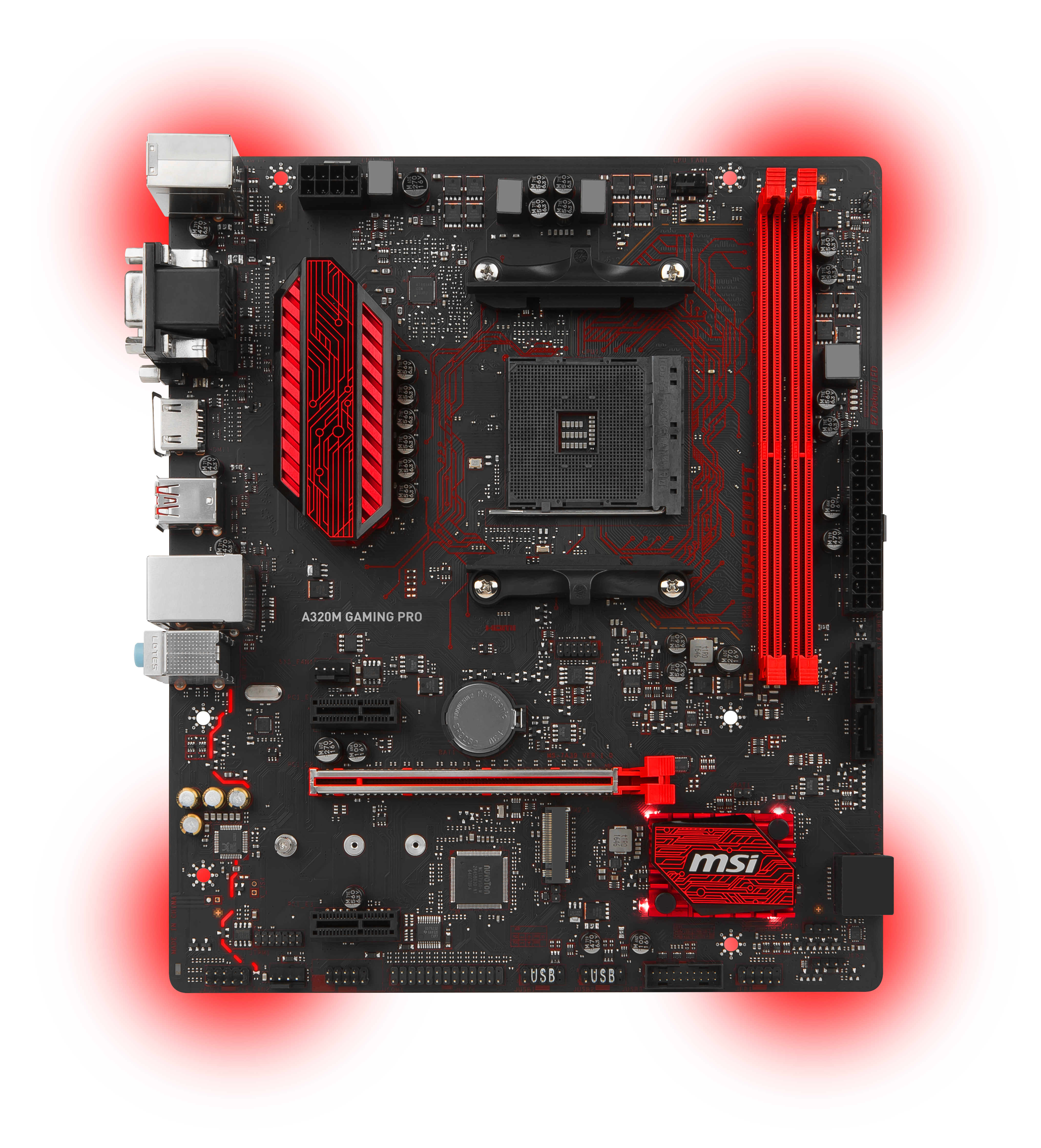 MSI A320M GAMING PRO