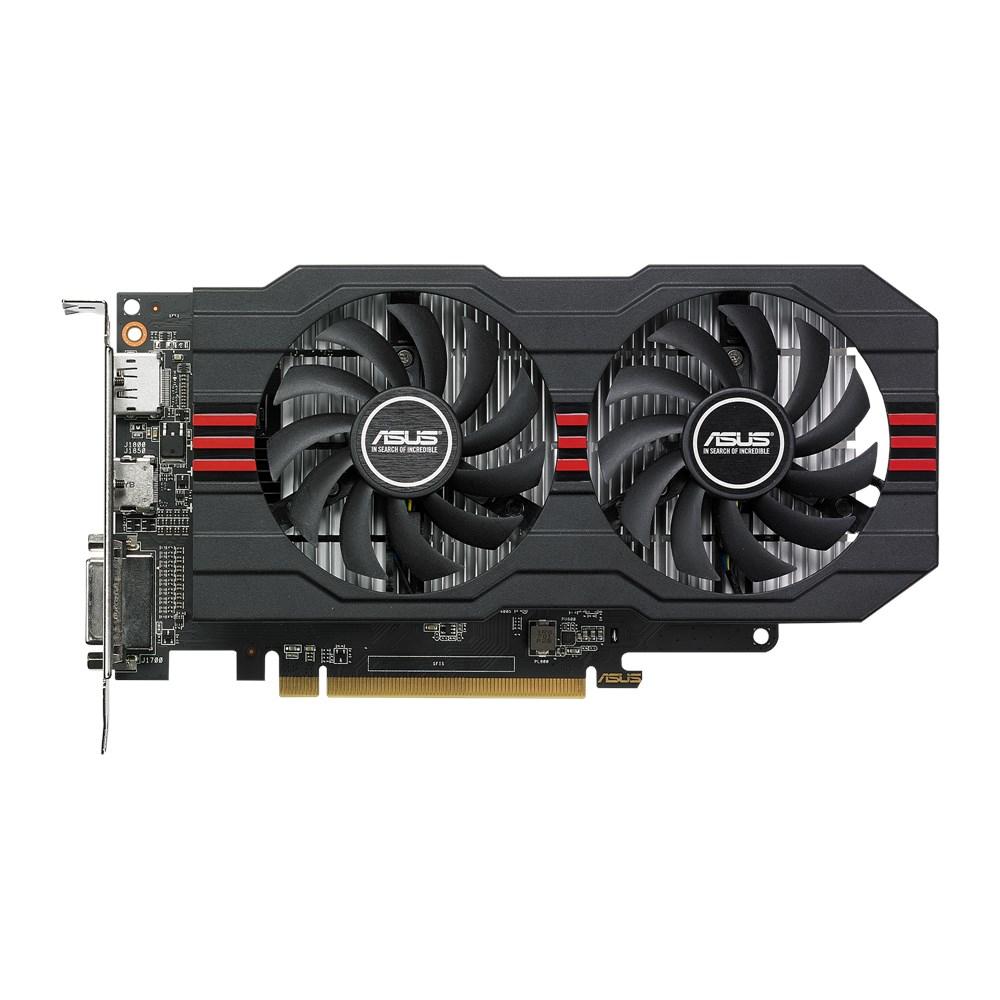 Tarjeta gráfica - ASUS, RADEON RX 560 OC, 2GB, GDDR5, 1210MHZ